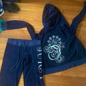 juicy couture velour tracksuit